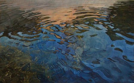 Reflections with Seaweed o/c 15 X24